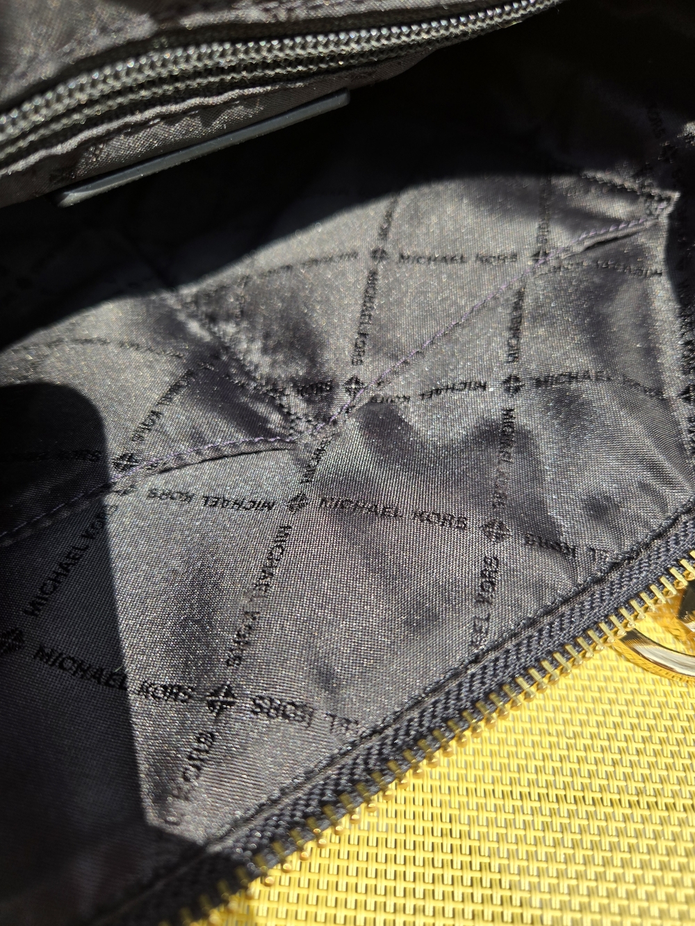 Michael Kors Black Saffiano Leather Tote Bag - Picture 12 of 15